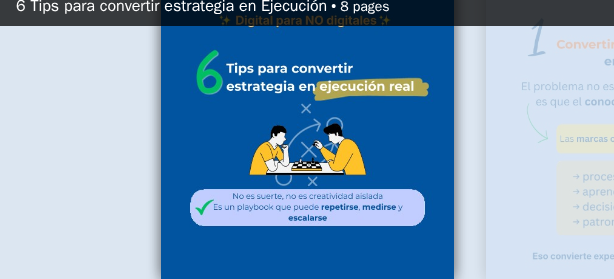 6 Tips para Convertir Estrategia en Ejecucion