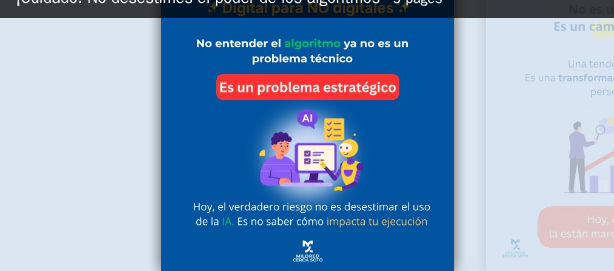 Cuidado No Desestimes el Poder de los Algoritmos
